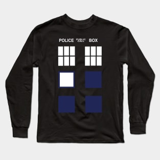 Blue public call Long Sleeve T-Shirt